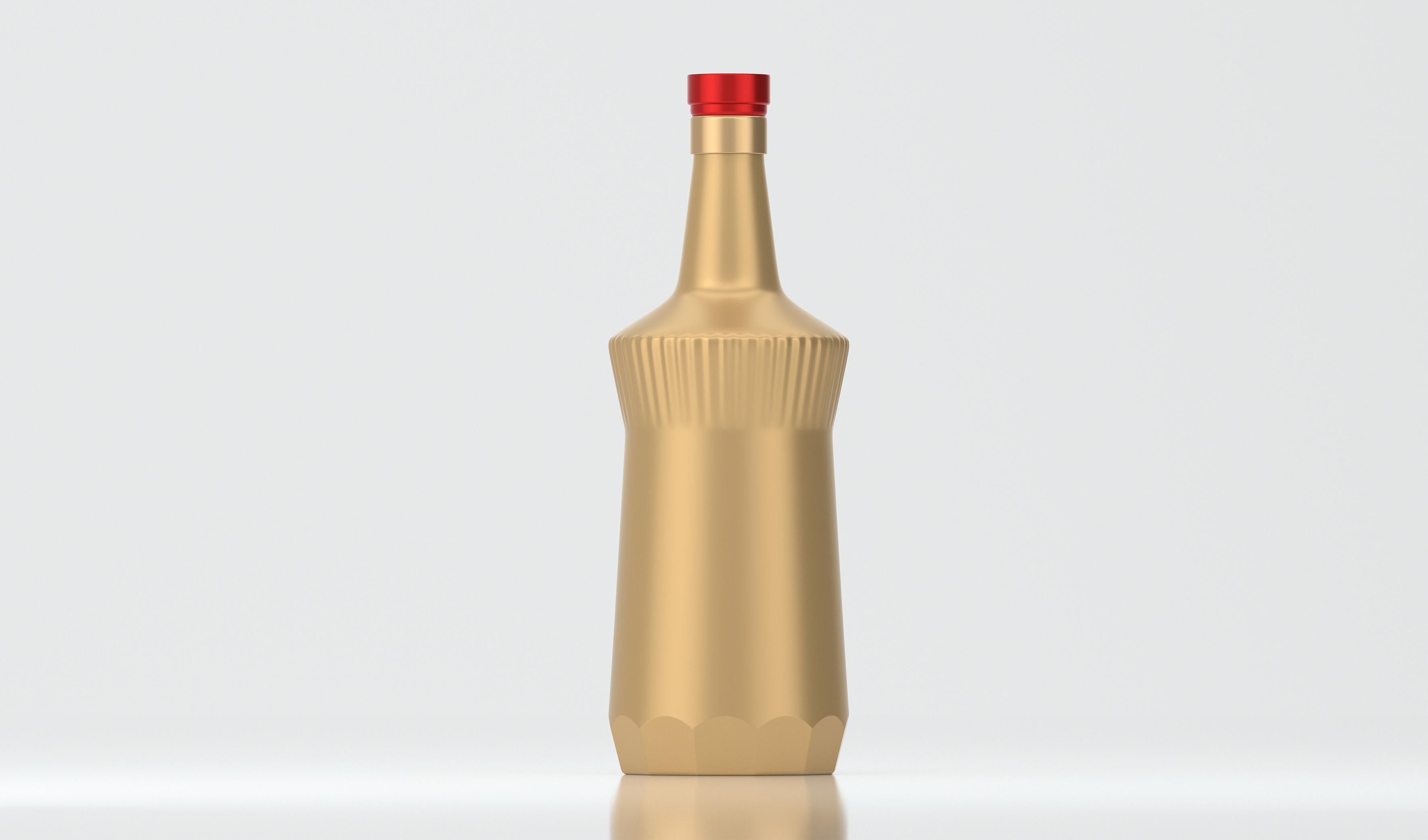 文创白酒瓶子 文创 传统 文化 商务 送礼 生肖 生日 喜宴 节日 金属喷漆颜色 D26模型