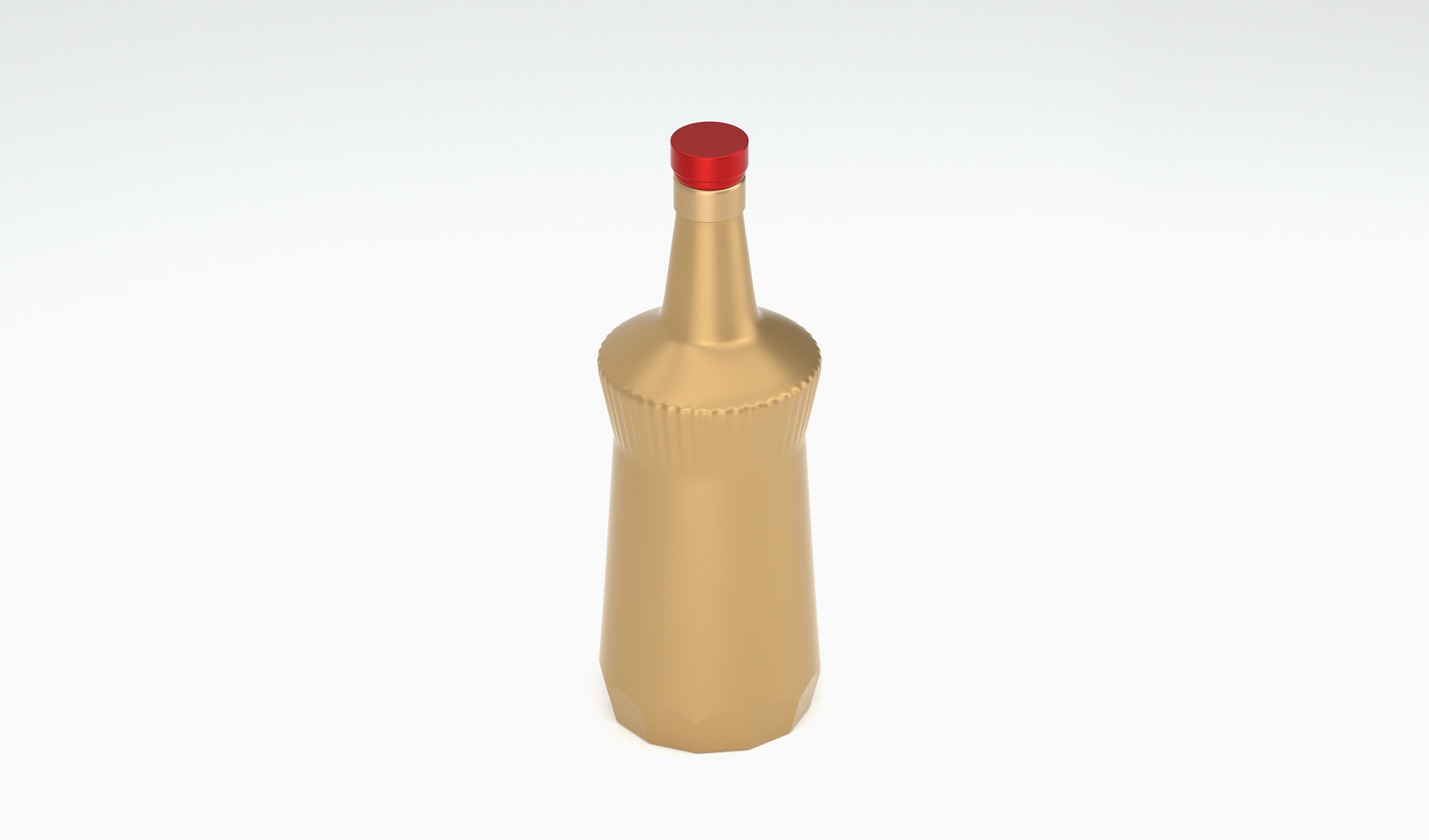 文创白酒瓶子 文创 传统 文化 商务 送礼 生肖 生日 喜宴 节日 金属喷漆颜色 D26模型