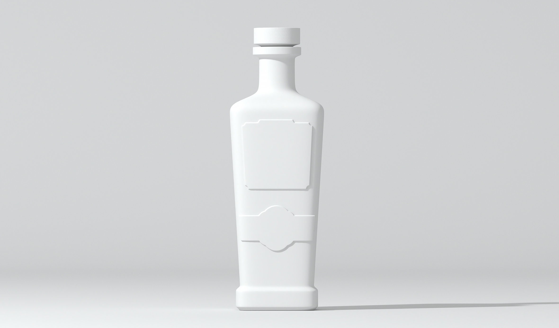 玻璃瓶型 玻璃瓶 文创 传统 文化 商务 送礼 生肖 生日 喜宴 节日 酒瓶  渐变喷色工艺 C34模型