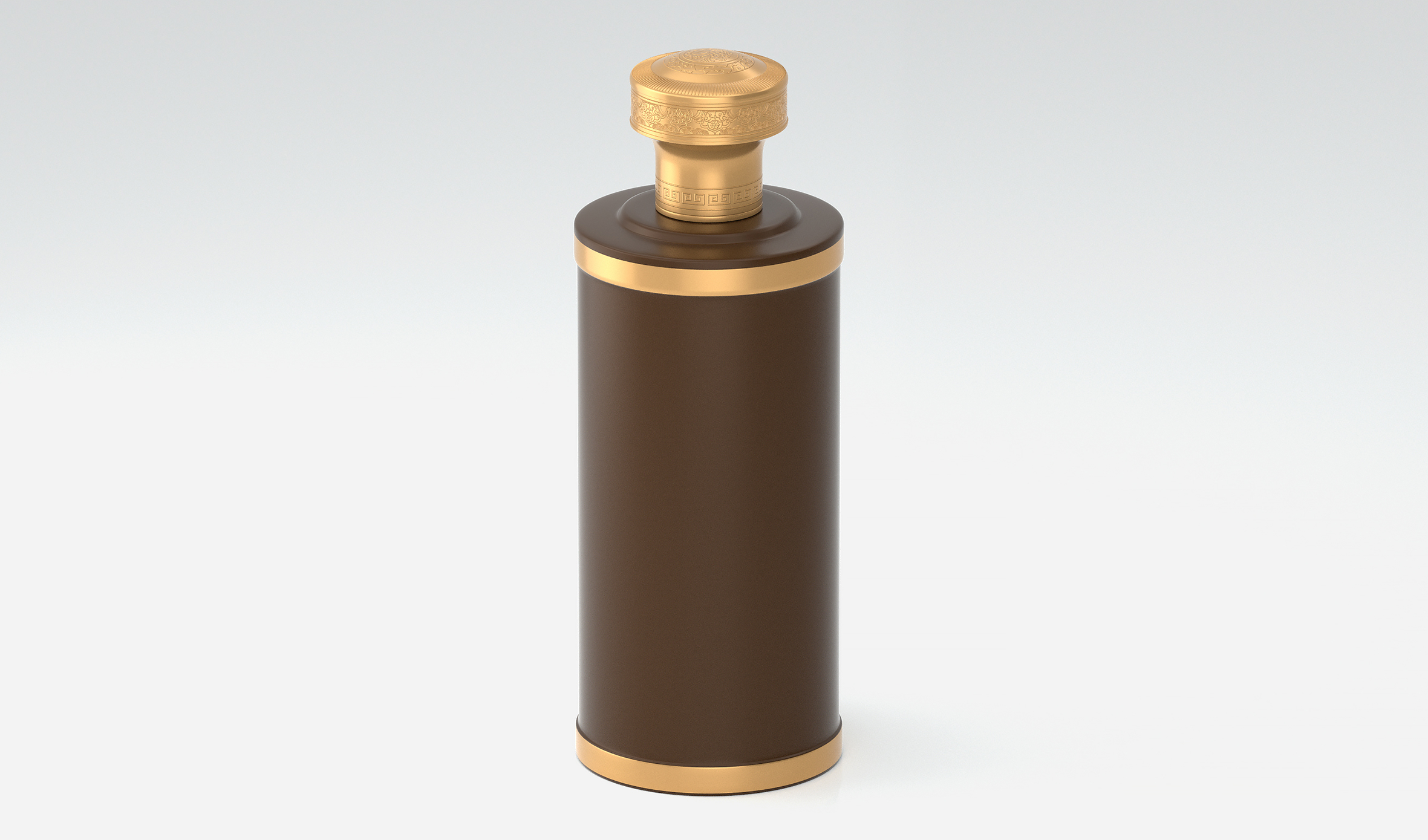 传统酒瓶 文创 传统 文化 商务 送礼 生肖 生日 喜宴 喷色亮光工艺  A11模型