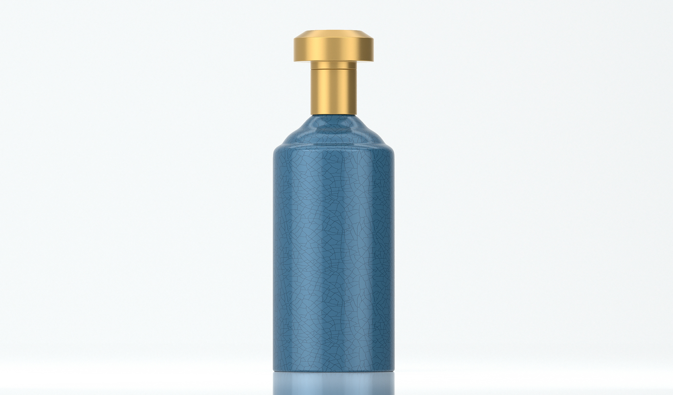 酱香酒瓶 文创 传统 文化 商务 送礼 生肖 生日 肌理裂纹光泽工艺  A20模型