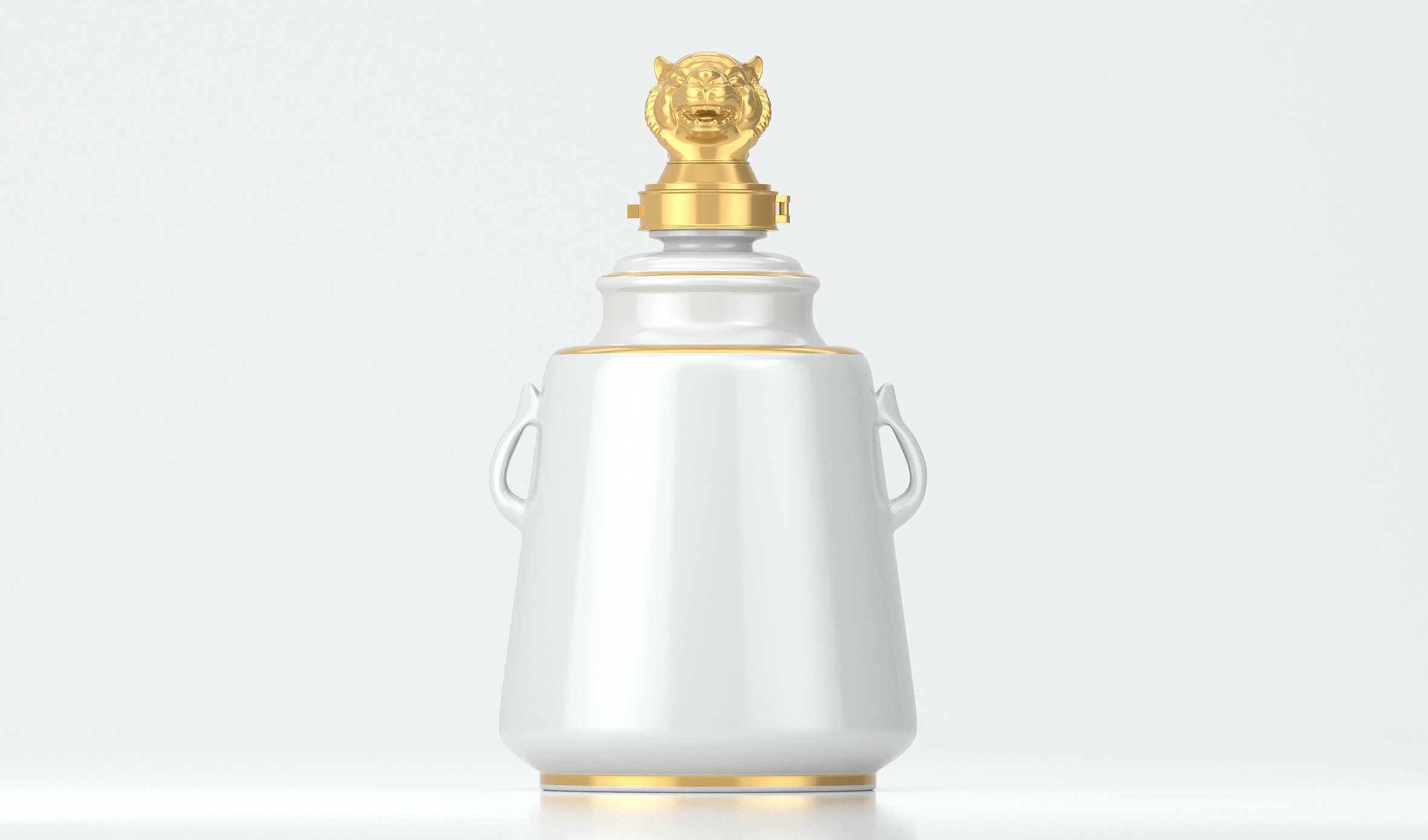 传统 喜庆 送礼 新年 生肖 3斤酒坛子 陶瓷工艺 R06模型