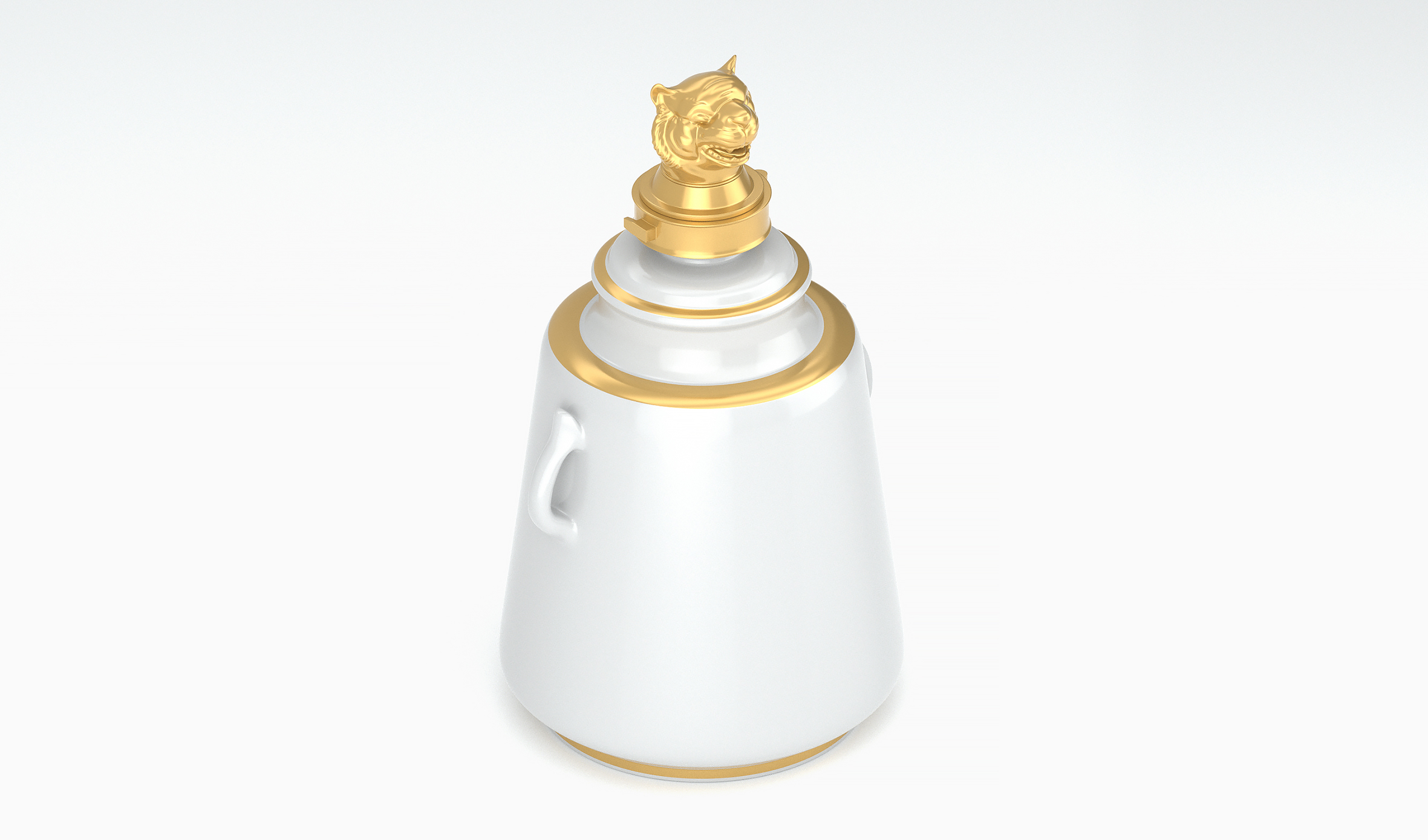 传统 喜庆 送礼 新年 生肖 3斤酒坛子 陶瓷工艺 R06模型