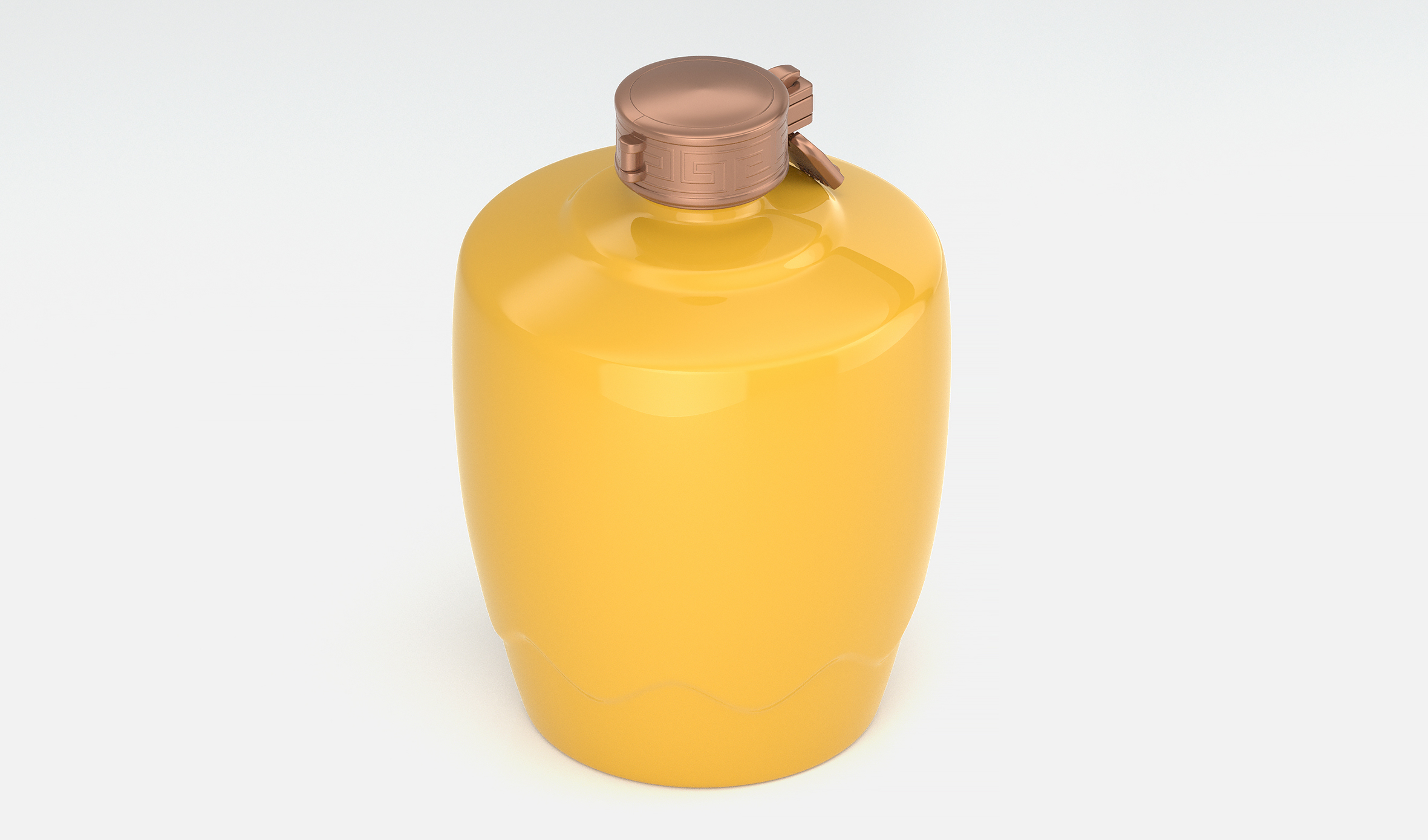 文创 商务 喜宴 生肖 送礼 3斤酒坛子 陶瓷工艺 R09模型