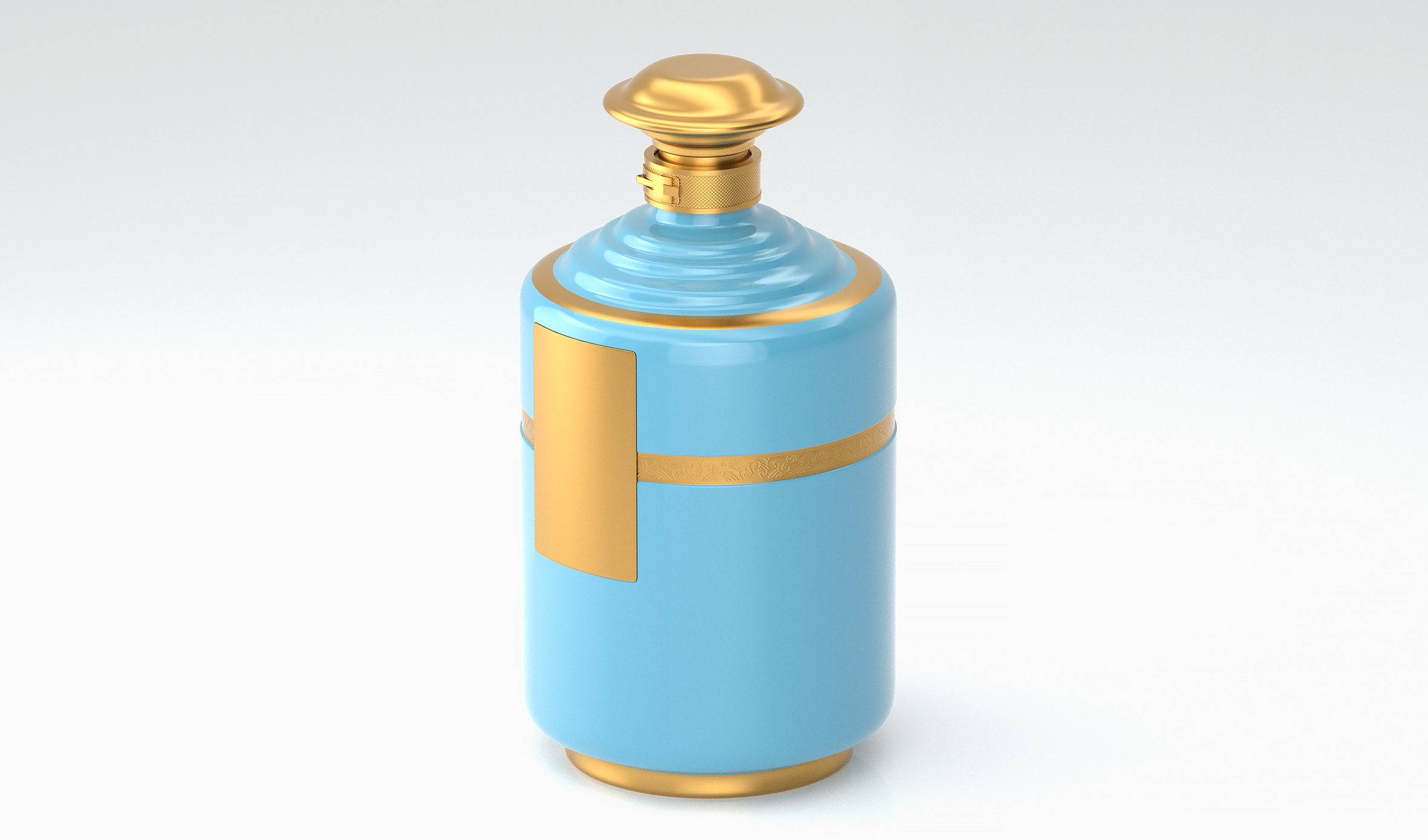 传统 文创 喜宴 状元 喜庆 新年 送礼 生肖 节日 50斤封坛酒坛子 陶瓷工艺 U04模型