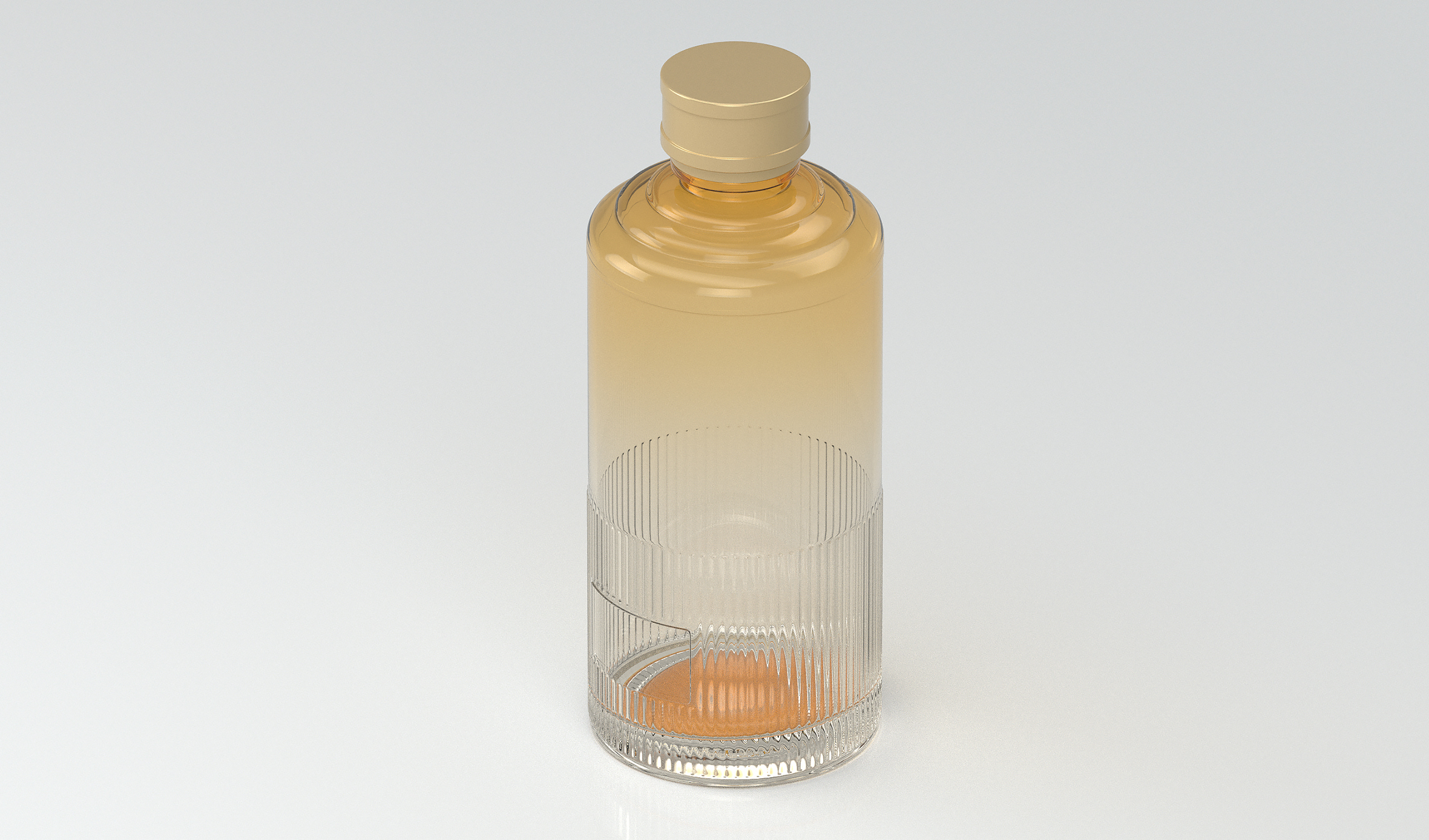 玻璃酒瓶 玻璃瓶 文创 传统 文化 商务 送礼 生肖 生日 喜宴 节日 渐变喷色工艺 A62模型