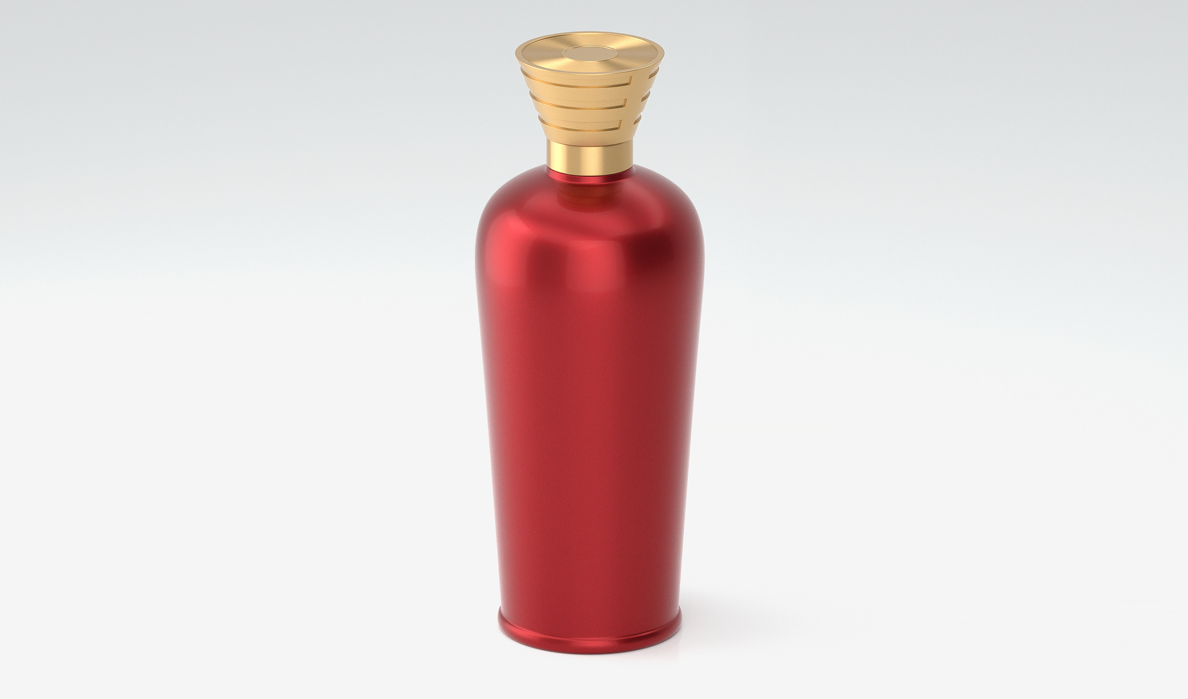 喜庆酒瓶 喜宴 喜庆 婚宴 新年 送礼 生肖 节日 红色喷漆工艺 A63模型