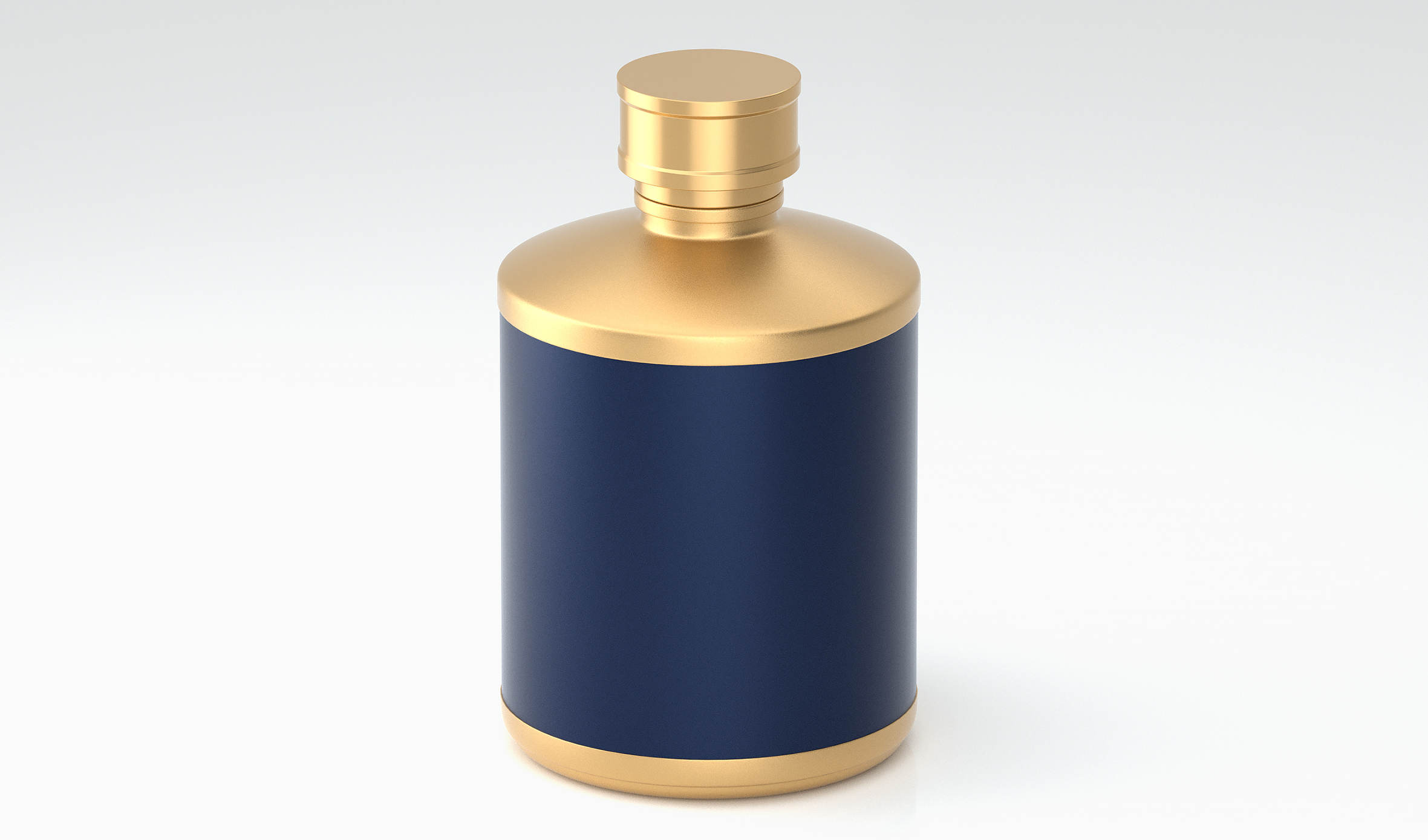 传统酒瓶 文创 传统 文化 商务 送礼 生肖 生日 喜宴 节日 蓝金色喷漆工艺 A67模型