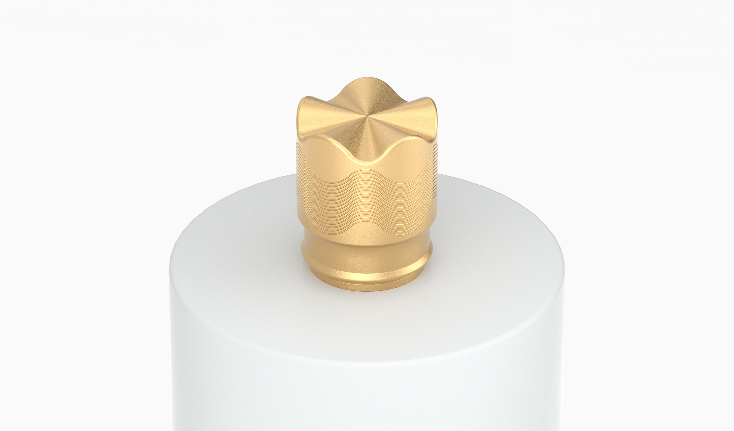 传统白酒赤水瓶盖 金属喷漆工艺  L01盖子模型